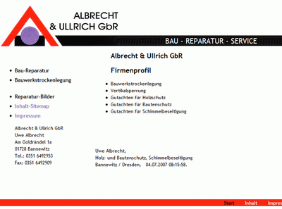 Albrecht & Ullrich GbR - BAU - REPARATUR - SERVICE
