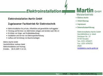 Elektroinstallation Martin GmbH